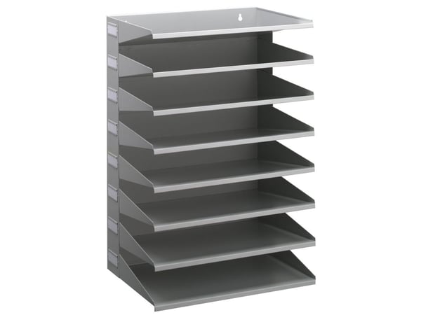 Durable 3361-10, Polyester, Stål, Grå, 360 mm, 540 mm, 250 mm