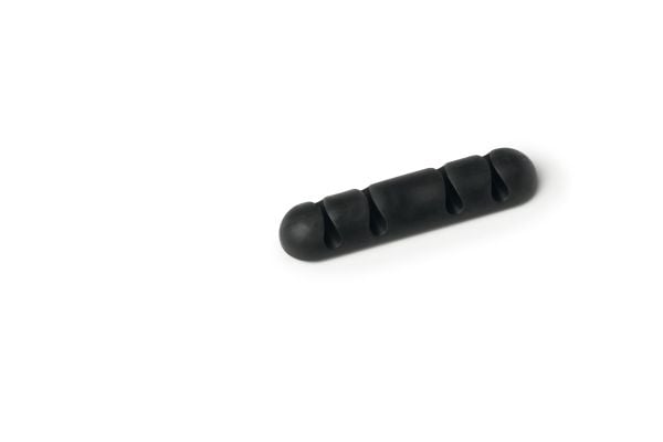 Durable Cavoline Clip 4, Kaapelinpidike, Vastaanotto, Muovi, Musta