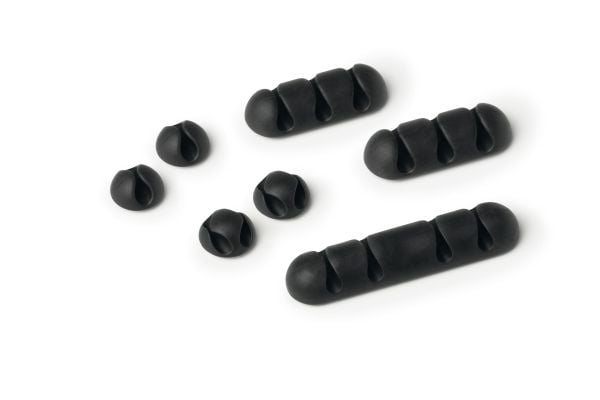 Kabelholder Durable Cavoline Clip Mix sort - (pakke á 7 stk.)