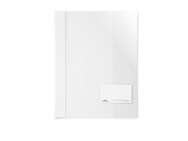 Durable Cartellina trasparente ad aghi 269002 Bianco DIN A4+