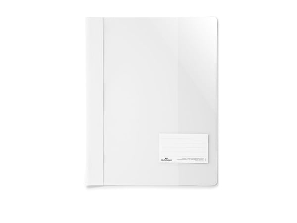 Durable Cartellina trasparente ad aghi 269002 Bianco DIN A4+