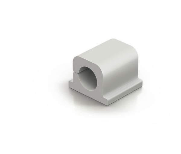 Durable Cavoline Clip Pro 1, Kaapelinpidike, Vastaanotto, Muovi, Harmaa