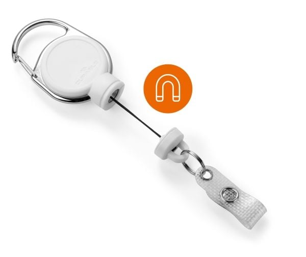 ID-kortholder Yoyo Durable hvid - ekstra stærk