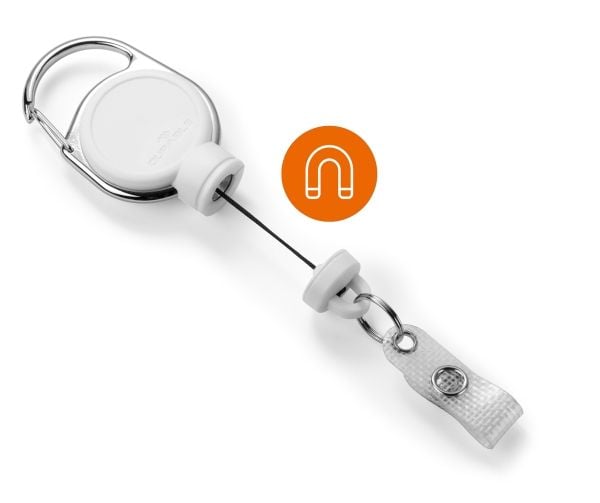 ID-kortholder Yoyo Durable hvid - ekstra stærk