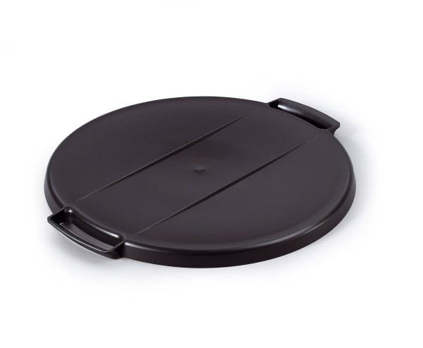 Låg Durable Durabin LID Round 40L sort