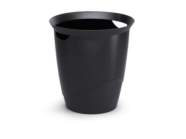 KESTÄVÄ - jätepaperikori - 16 L - musta