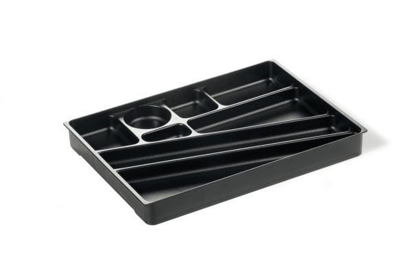DURABLE IDEALBOX - Lådinsats - träkol