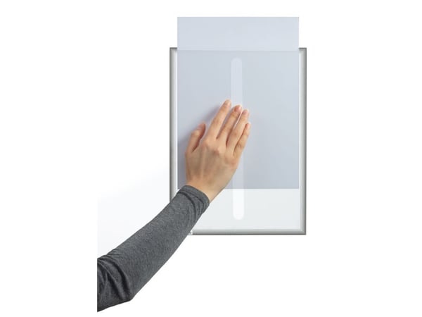Durable 501557, A4, Plast, Grå, Transparent, 2 ark, 216 mm, 303 mm