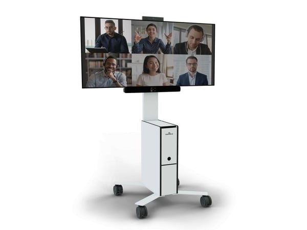 TV-stativ med hjul COWORKSATION®