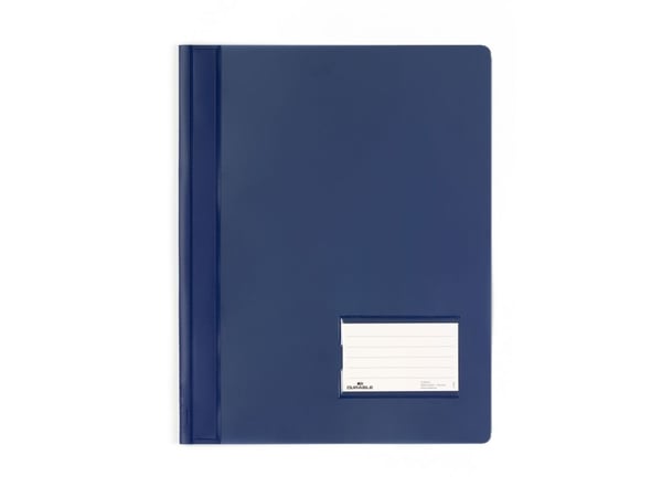 Durable SNELHECHTMAP A4 SEMITRANSPARENT DONKER BLAUW