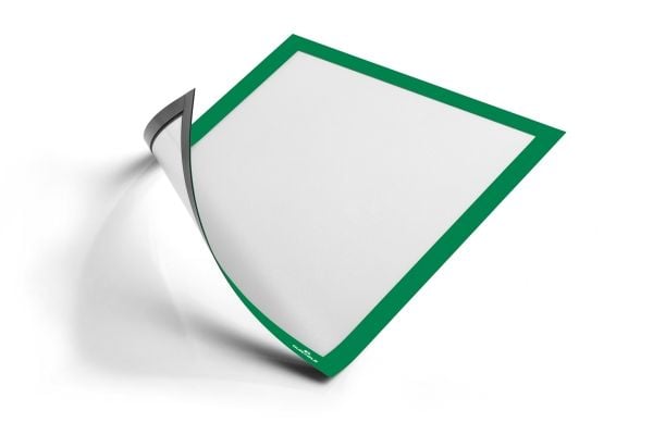 DURABLE DURAFRAME® magnetisk fotobildram A4 (1 påse à 5 st) grön Art. nr. 486905