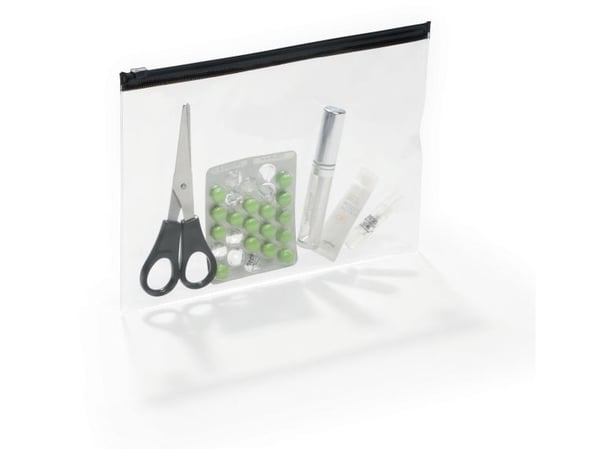 Durable 248001, Svart, Transparent, 5 styck