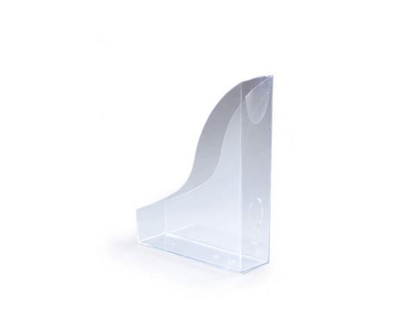 DURABLE BASIC - Bladfil - bokryggbredde: 70 mm - for A4 (210 x 297 mm) - gjennomsiktig