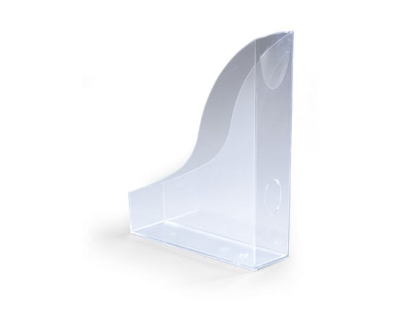 DURABLE BASIC - Bladfil - bokryggbredde: 70 mm - for A4 (210 x 297 mm) - gjennomsiktig