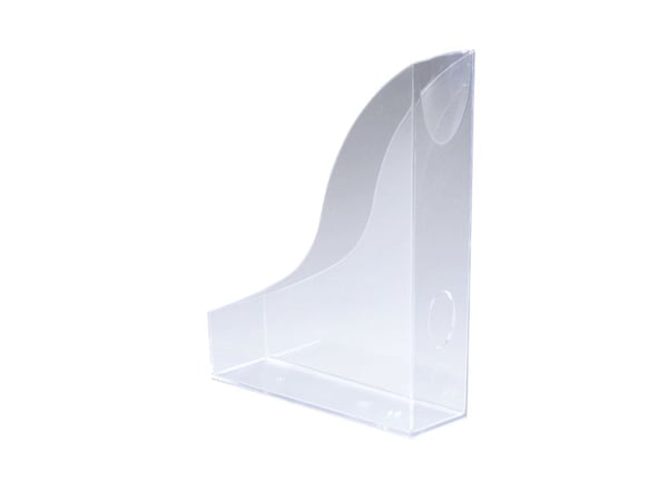DURABLE BASIC - Bladfil - bokryggbredde: 70 mm - for A4 (210 x 297 mm) - gjennomsiktig