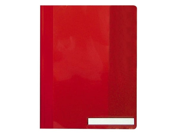 Durable CLEAR VIEW MANAGEMENT FILE A4, Rød, Gjennomsiktig, PVC, A4, 1 lommer, 1 stykker