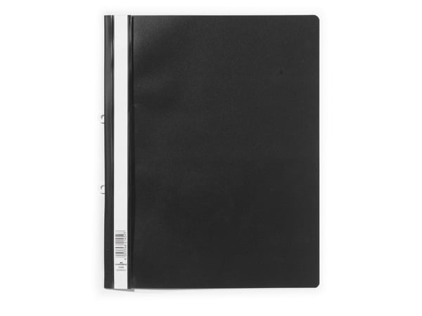 Durable Clear View Folder, Svart, PVC, A4