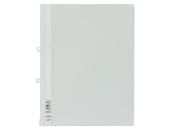 Durable 2580-02, Gjennomsiktig, Hvit, PVC, A4