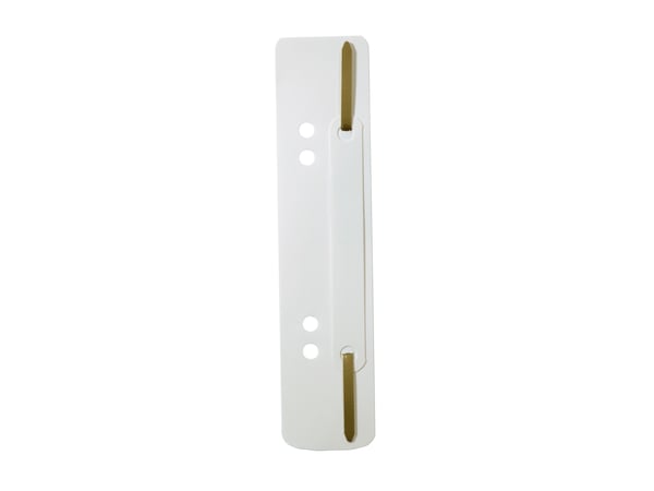 Durable 690102, Dokumentklemme, Hvit, Metall, Plast, 250 stykker