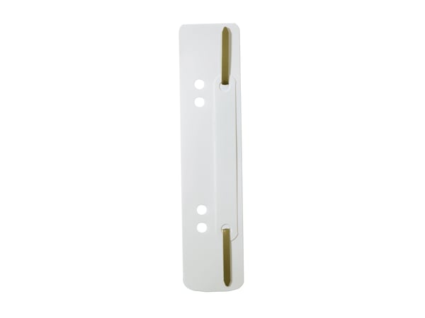 Durable 690102, Dokumentklemme, Hvit, Metall, Plast, 250 stykker