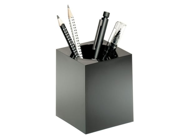 Durable PEN HOLDER CUBO, Svart, 75 mm, 75 mm, 90 mm, 1 stykker