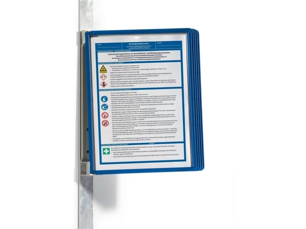 Slitesterk 591407 skjermpanel mørkeblå B x H D 325 360 260 mm DIN A4