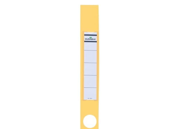 Durable Ordofix, Gul, Rektangel, 40 mm, 390 mm, 10 styck