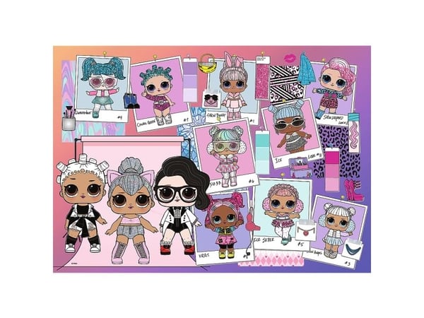 Puzzle 200 elements L.O.L Surprise Lovely dolls
