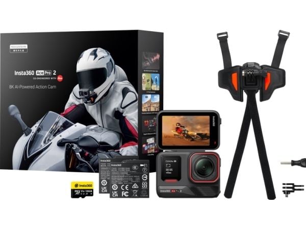 Insta360 Ace Pro 2 Moto Combo kamera musta