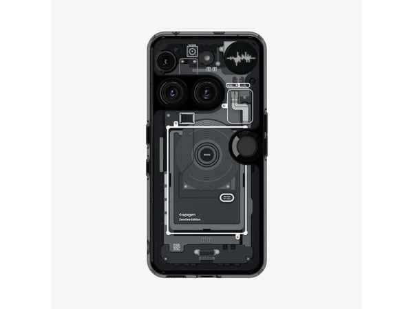 Spigen Ultra Hybrid Zero One, Suojus, Nothing, Phone 3, 16,9 cm (6.67"), Läpinäkyvä