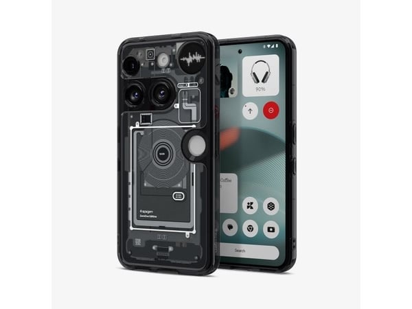 Spigen Ultra Hybrid Zero One, Suojus, Nothing, Phone 3, 16,9 cm (6.67"), Läpinäkyvä