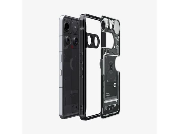 Spigen Ultra Hybrid Zero One, Suojus, Nothing, Phone 3, 16,9 cm (6.67"), Läpinäkyvä