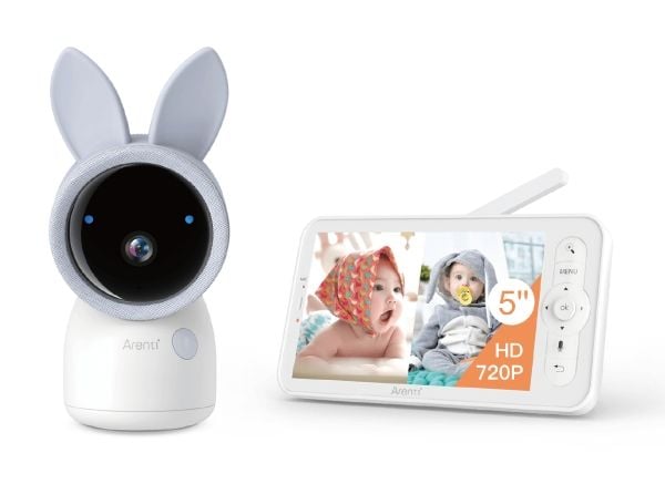 Arenti AINANNY A4 KIT PLUS, IP-säkerhetskamera, inomhus, Trådlös, Innertak/vägg, Grå, Vit, Laddning, Energiljus, Status Arenti AINANNY A4 KIT PLUS, IP-säkerhetskamera, inomhus, Trådlös, Innertak/vägg, Grå, Vit, Laddning, Energiljus, Status