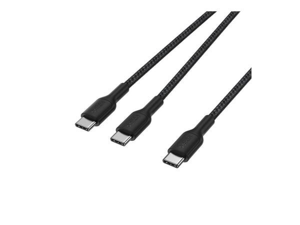BOOSTCHARGE Pro 140W dubbel USB-C Cbl 1.5
