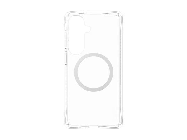 CARE by PanzerGlass Samba case transparent med vit Qi till Samsung Galaxy S26