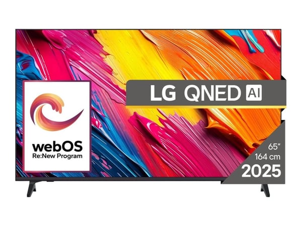 LG 65QNED70A6A - 65" Diagonalklasse LED-bakgrunnsbelyst LCD TV - QNED AI - Smart TV - webOS - 4K UHD (2160p) 3840 x 2160 - HDR - Quantum Dot, Direc...