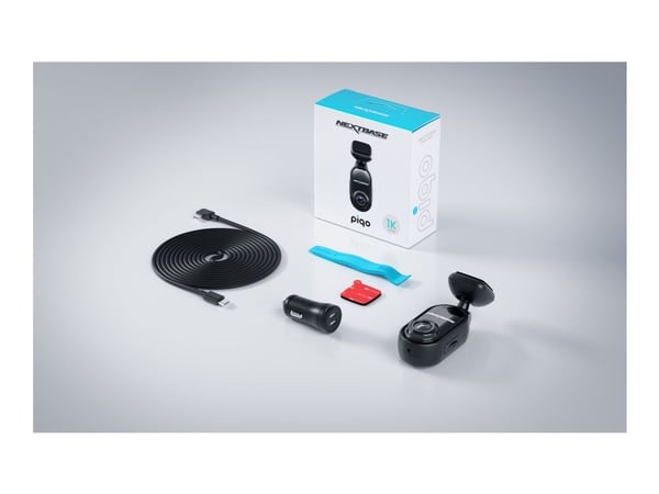Nexbase Pico 1K - Instrumentbordkamera - 1080 p - Wireless LAN, Bluetooth - GPS - G-Sensor
