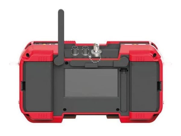 Ernitec - LCD-skjerm - 7" - berøringsskjerm - 1920 x 1200 Full HD (1080p) - IPS - HDMI - grå, rød