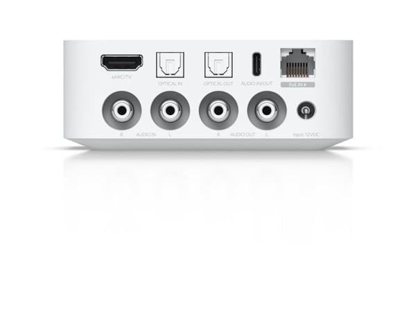 Ubiquiti PoE Audio Port - Nettverkslydspiller - hvit