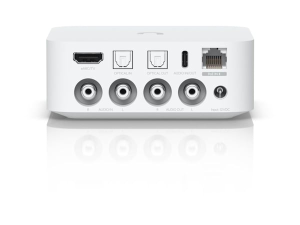 Ubiquiti PoE Audio Port - Nettverkslydspiller - hvit