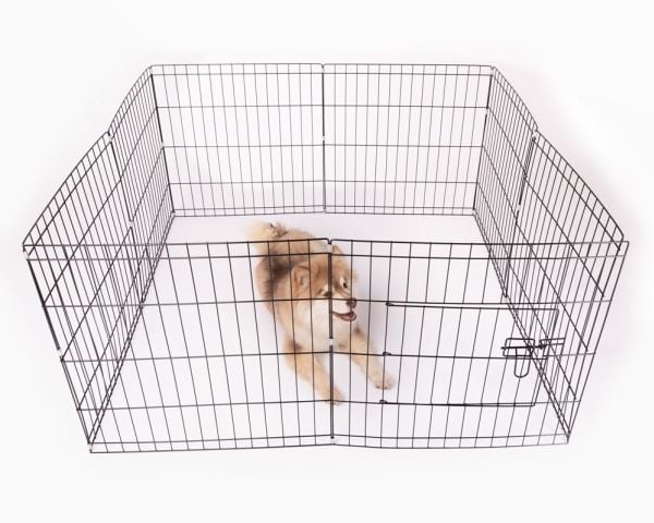 Transport- og sikkerhetsbur for hund AC Dog Cage 112x112x61 cm