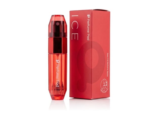 Travalo parfyme-pod Ice fyllbar spray parfyme Hot Pink 5 ml