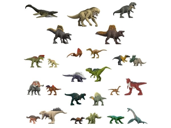 Jurassic World MINIS Spinosaurus, 3 år, Flerfarget