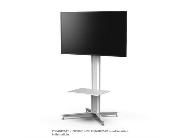 SMS Smart Media Solutions SMS X series Metal Shelf White, Hylla, 5 År