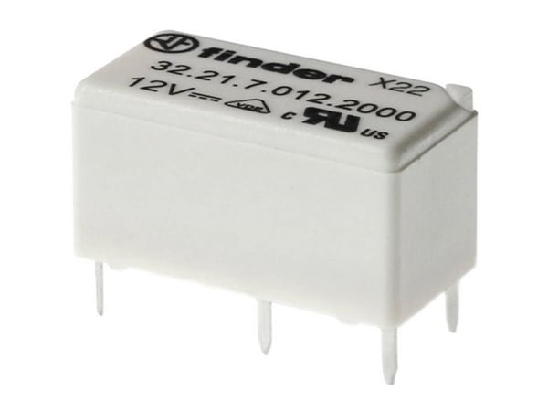 Finder Relay 1P 6A 48V DC 32.21.7.048.2000 Finder, Finder, F32-21-7-048-2000.