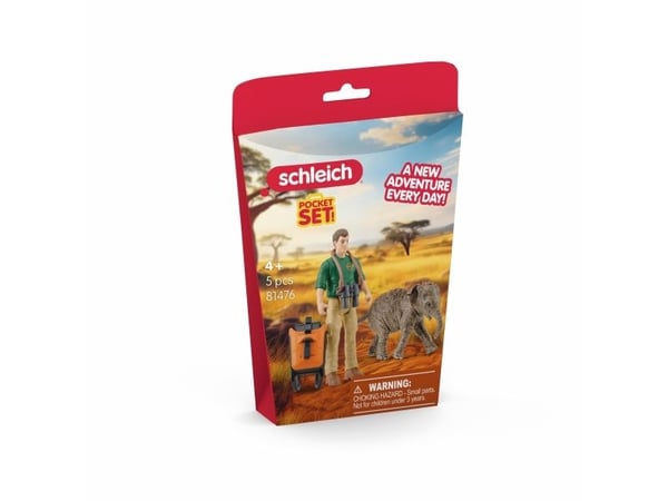 Schleich Pocket Set Researcher on an Excursion