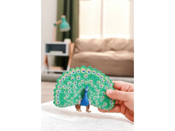 Schleich påfågel