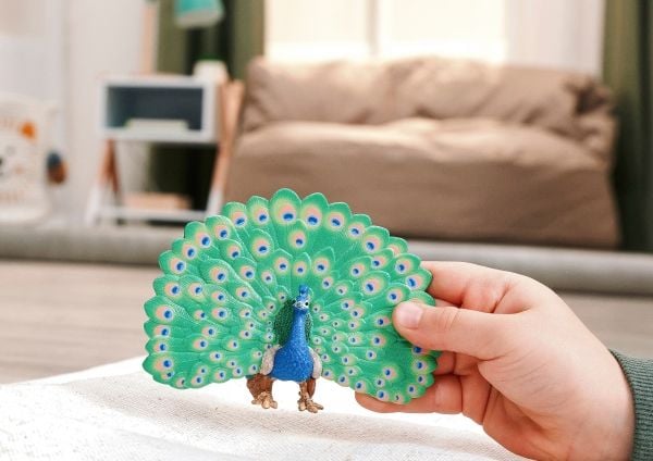 Schleich påfågel
