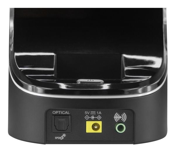 Geemarc CL7370 OPTI - Hodetelefonsystem med mikrofon - hakestropp - 2,4 GHz - trådløs