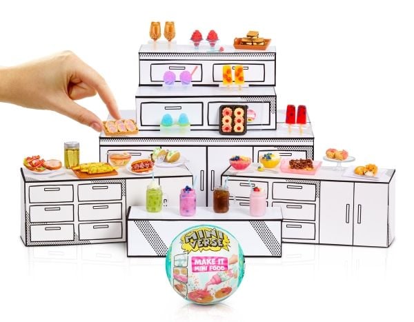 Miniverse Make It Mini Foods: Cafe Series 3B, 8 år, Flerfarget, Plast, Harpiks